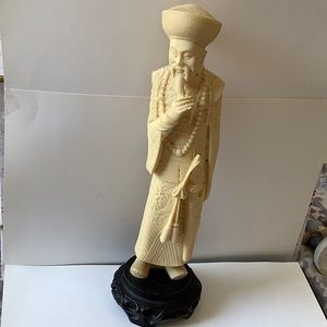 Handcrafted Chinese Resin Statute